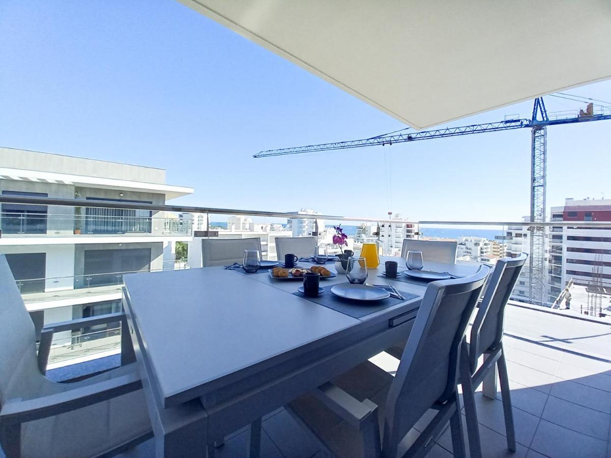 T3 Alto Forte -Vista Mar,Ar Condicionado,Garagem Quarteira Ngoại thất bức ảnh