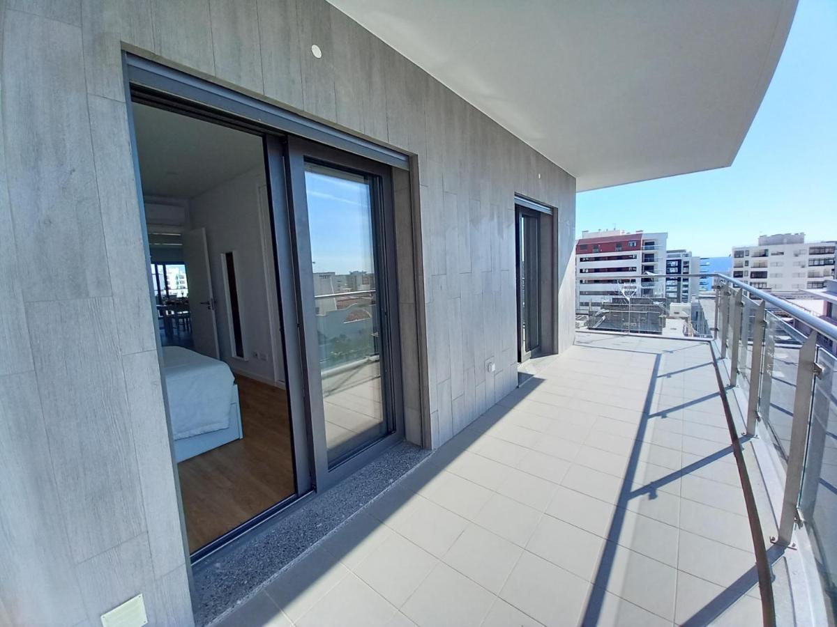 T3 Alto Forte -Vista Mar,Ar Condicionado,Garagem Quarteira Ngoại thất bức ảnh