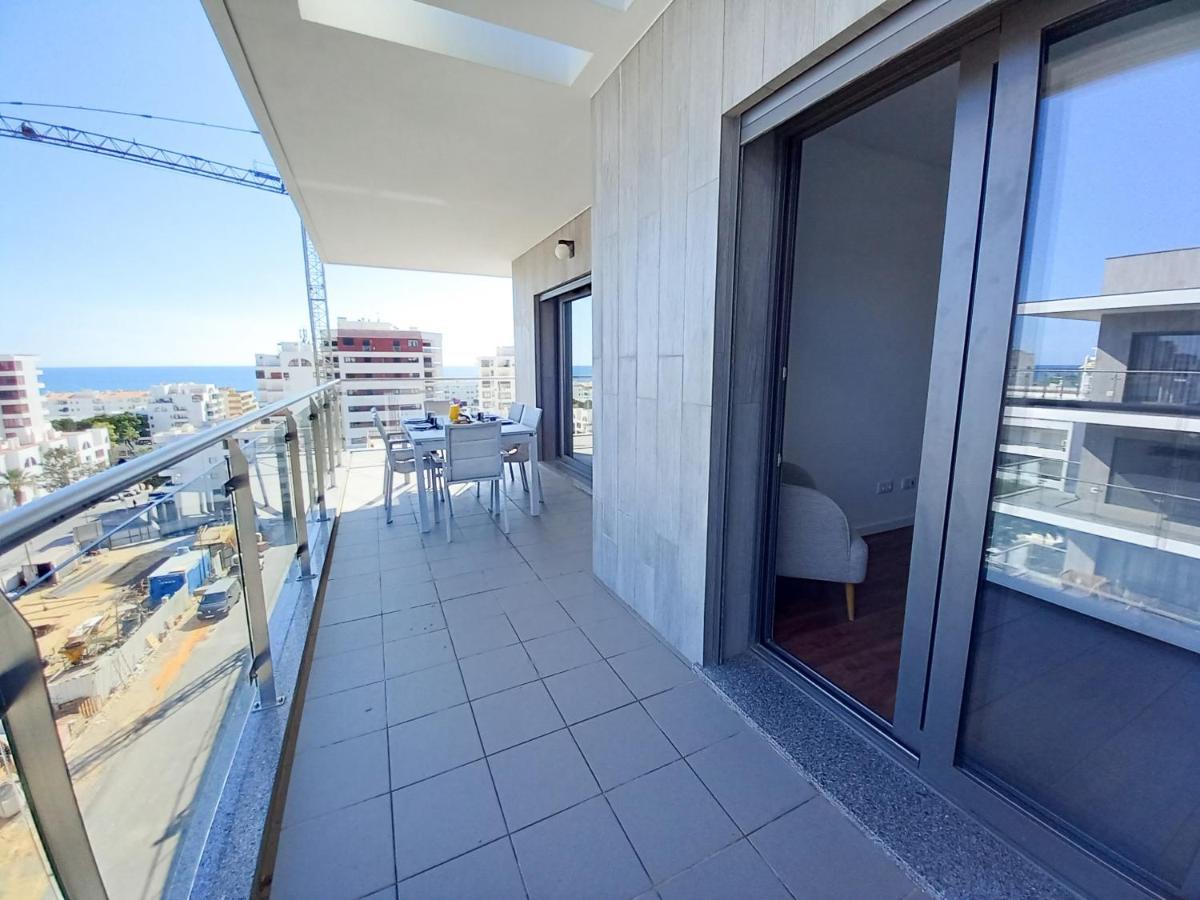 T3 Alto Forte -Vista Mar,Ar Condicionado,Garagem Quarteira Ngoại thất bức ảnh